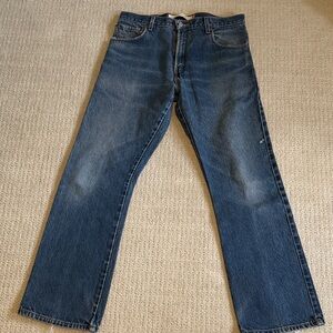 Vintage Levi’s 517 boot Leg Blue Jeans